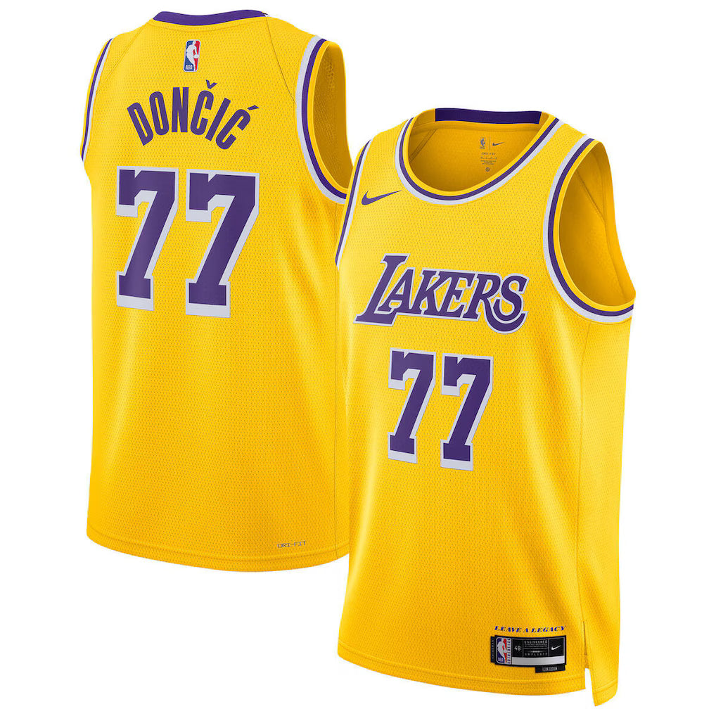 Unisex Los Angeles Lakers Luka Dončić Swingman Jersey - All Stitched