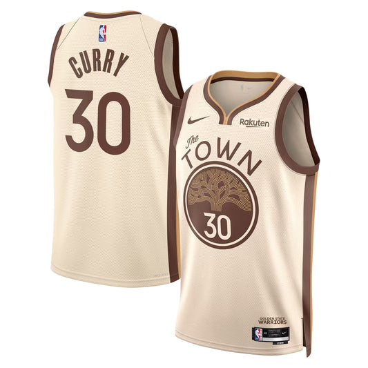 Unisex - Golden State Warriors Stephen Curry Swingman Jersey - All Stitched