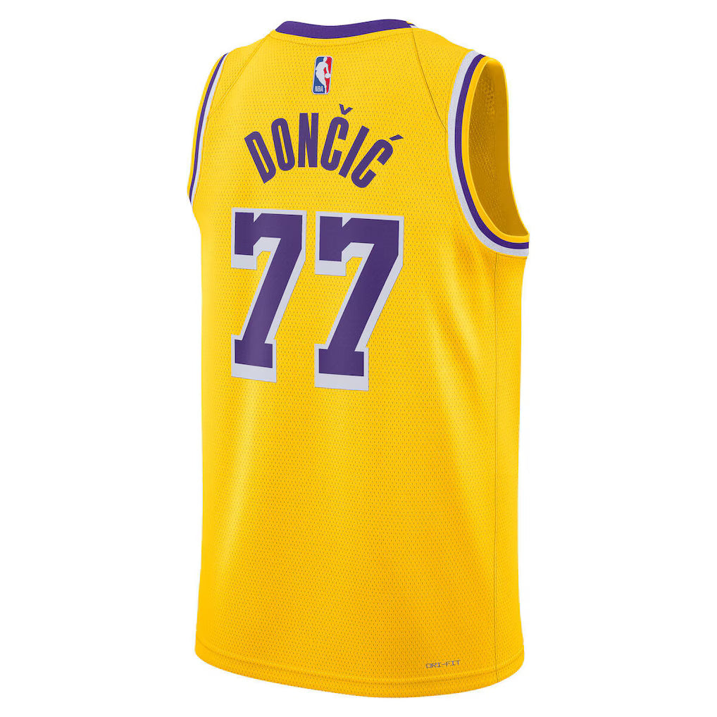 Unisex Los Angeles Lakers Luka Dončić Swingman Jersey - All Stitched