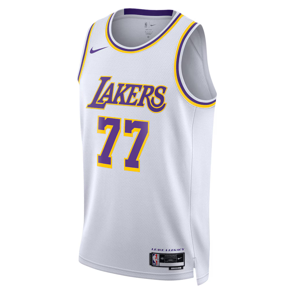 Unisex Los Angeles Lakers Luka Dončić Swingman Jersey - All Stitched