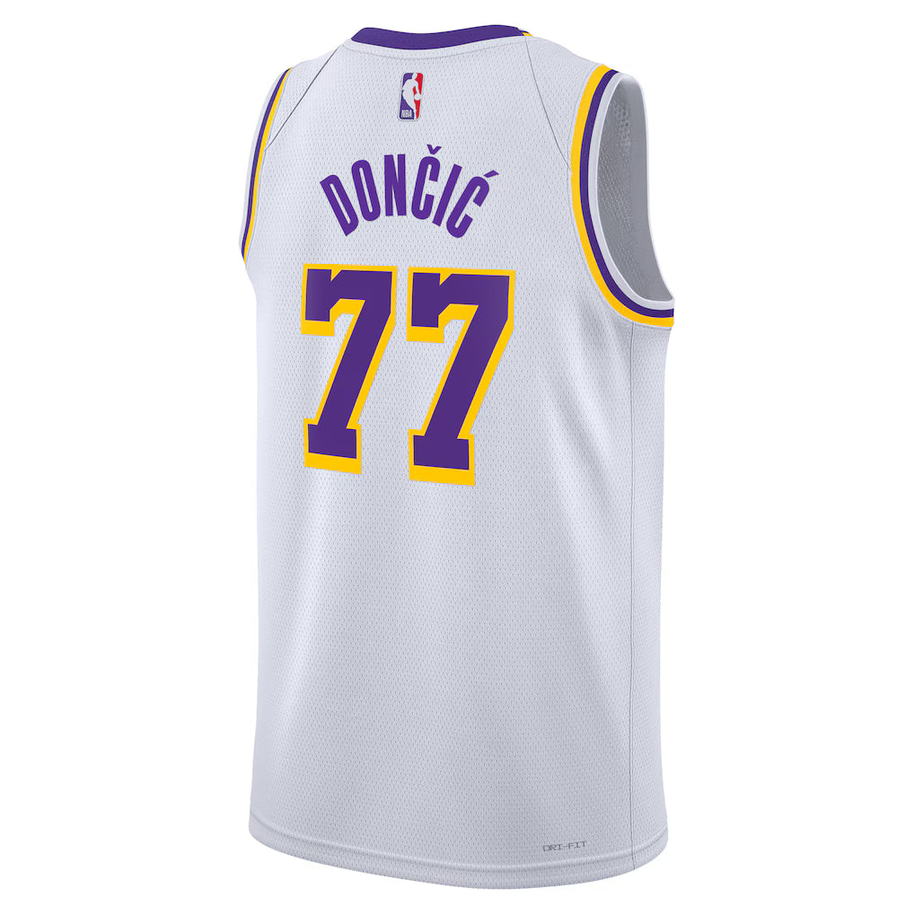 Unisex Los Angeles Lakers Luka Dončić Swingman Jersey - All Stitched