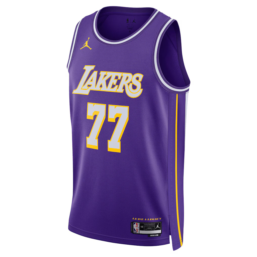 Unisex Los Angeles Lakers Luka Dončić Swingman Jersey - All Stitched