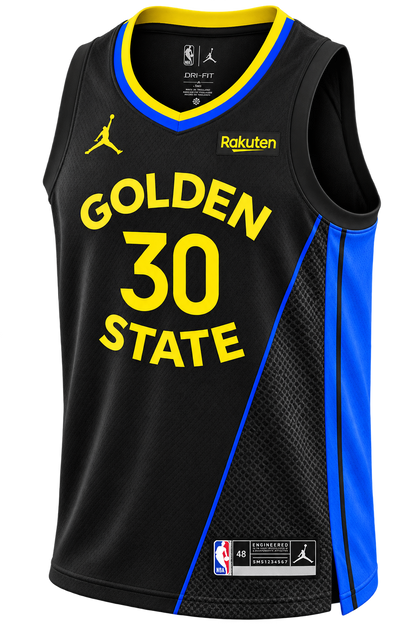 Unisex - Golden State Warriors Stephen Curry Swingman Jersey - All Stitched