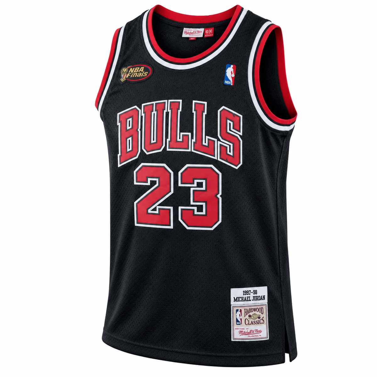 Unisex Michael Jordan #23 Chicago Bulls 1997-98 Hardwood Classics Basketball Jersey
