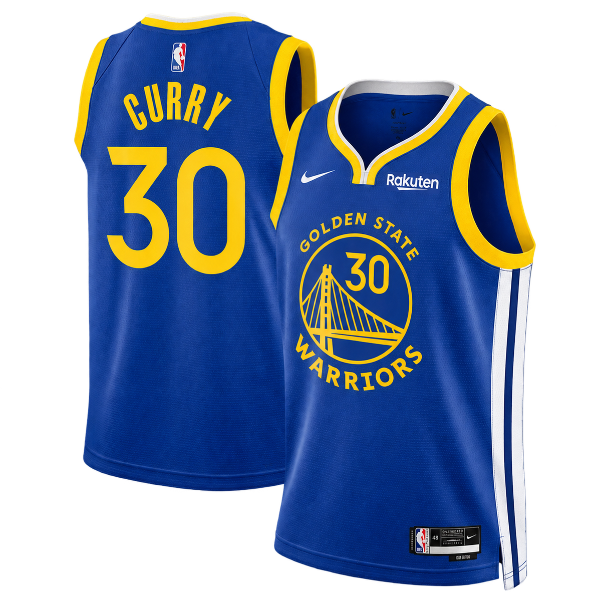 Unisex - Golden State Warriors Stephen Curry Swingman Jersey - All Stitched