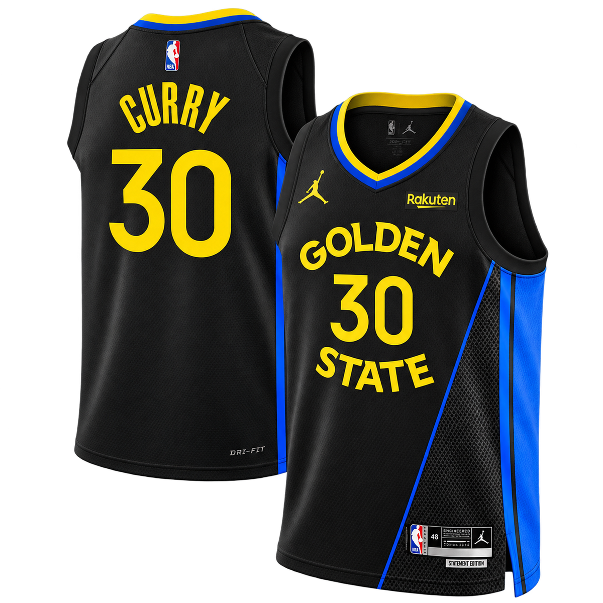 Unisex - Golden State Warriors Stephen Curry Swingman Jersey - All Stitched