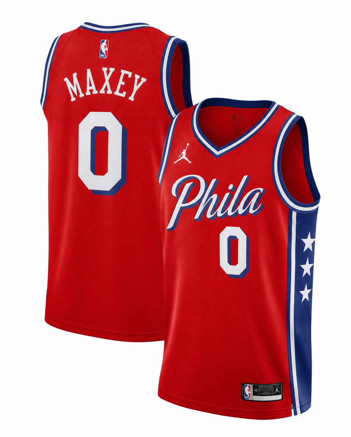 Philadelphia 76ers Swingman Jersey Tyrese Maxey - Unisex
