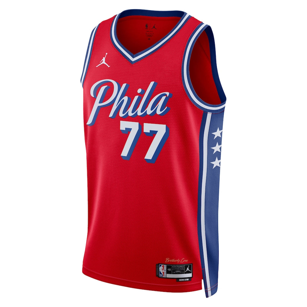 Philadelphia 76ers Swingman Jersey - VJ Edgecombe - Unisex