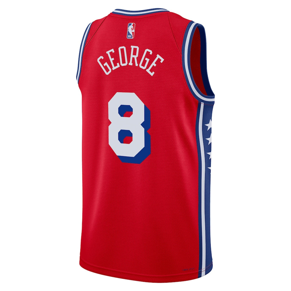 Philadelphia 76ers Nike 2025/26 Edition Swingman Jersey - Paul George - Unisex