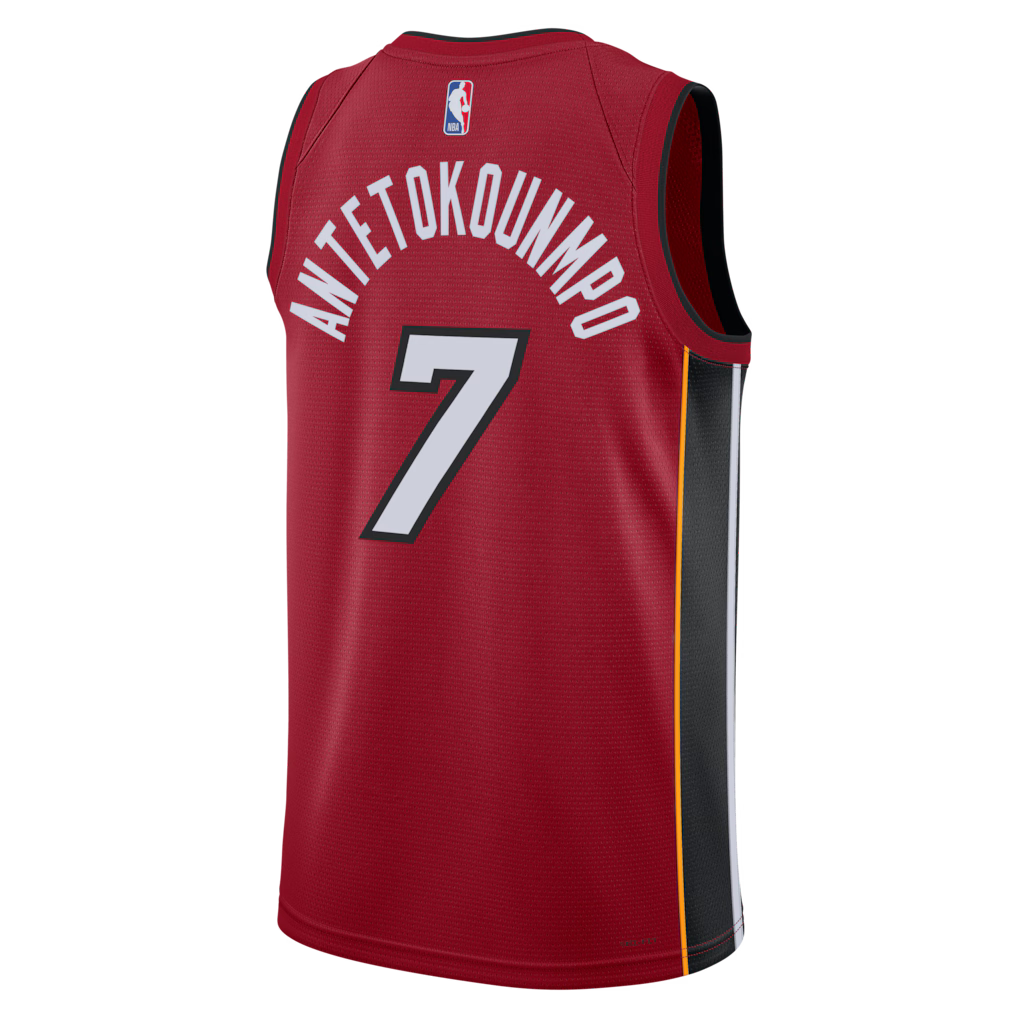 Giannis Antetokounmpo Miami Heat #7 Swingman Jersey Collection – Unisex