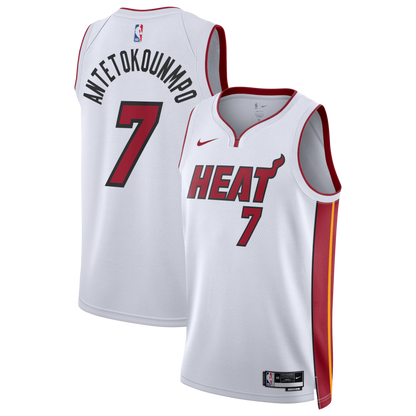 Giannis Antetokounmpo Miami Heat #7 Swingman Jersey Collection – Unisex