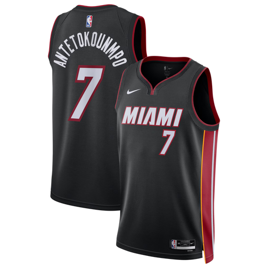 Giannis Antetokounmpo Miami Heat #7 Swingman Jersey Collection – Unisex